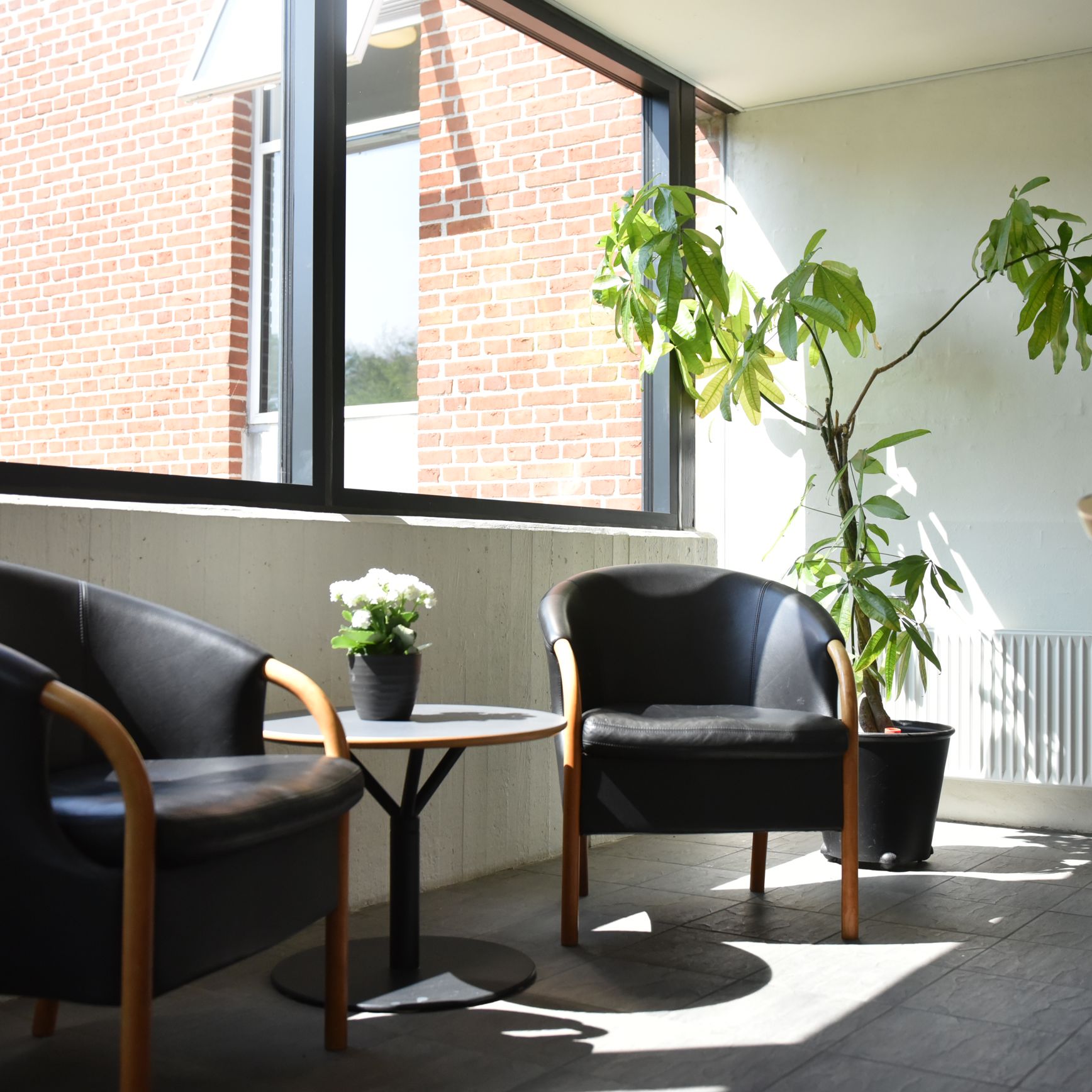 Fællesområde på Vorup Plejehjem