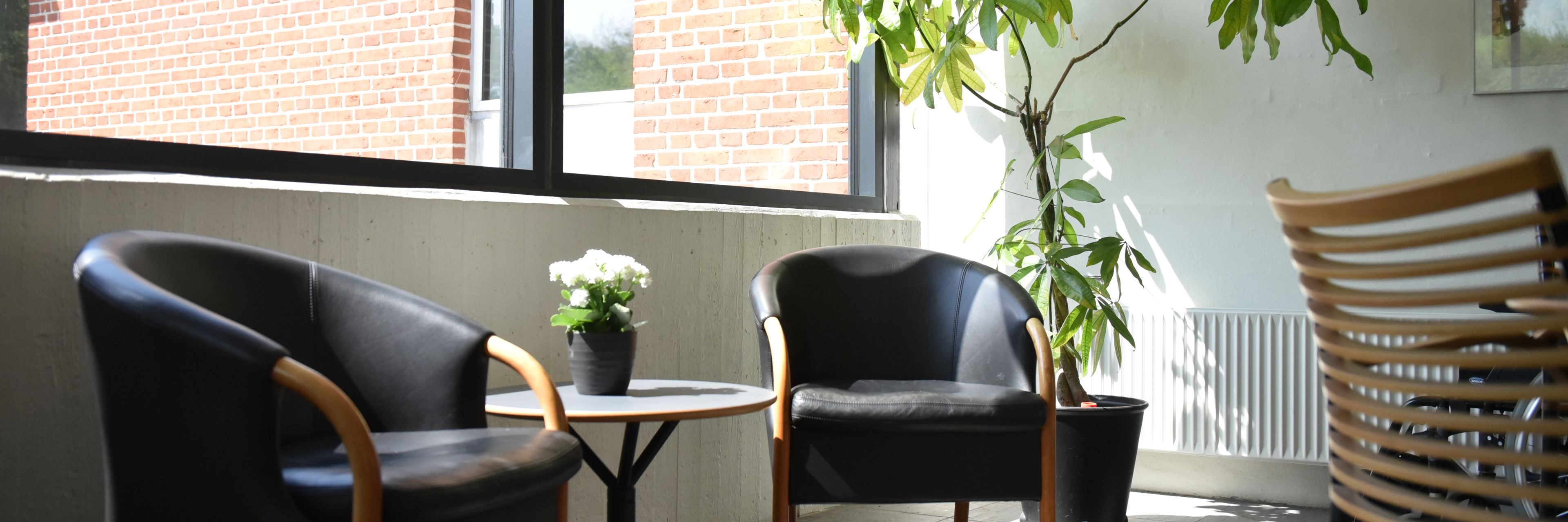 Fællesområde på Vorup Plejehjem